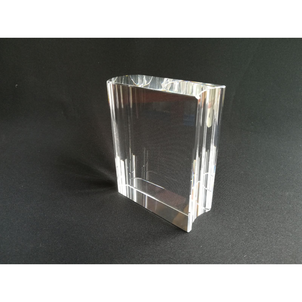 blank crystal book awards for 3D laser engraving